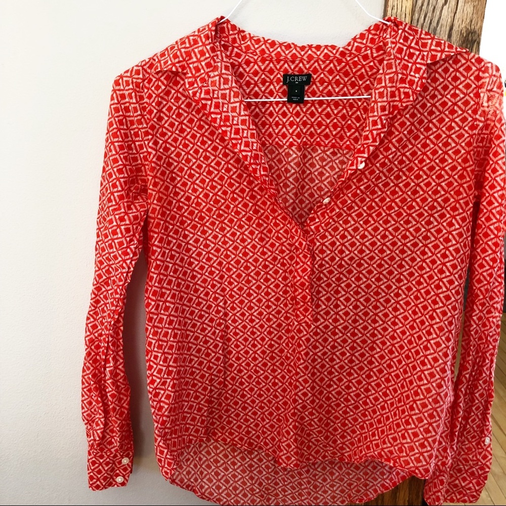 J. Crew Patterned Button-down - Picture 3 of 5